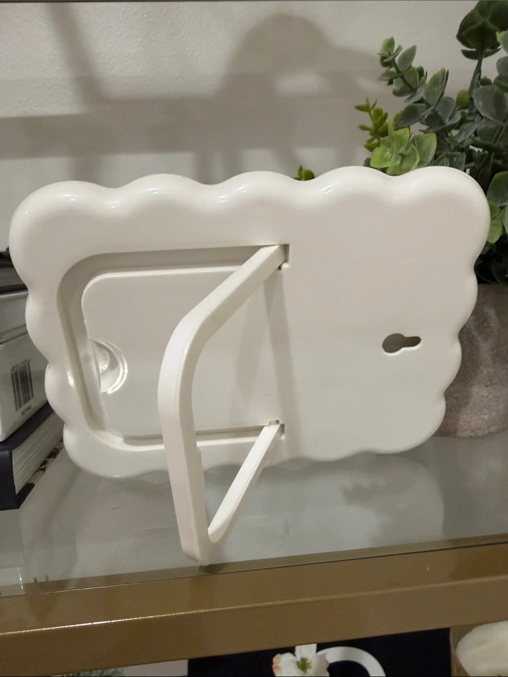 Wave Shaped Vanity Makeup Mirror